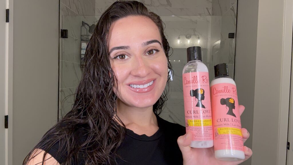 Curly Hair Routine 2026 | Camille Rose Curl Love Moisture Milk Review