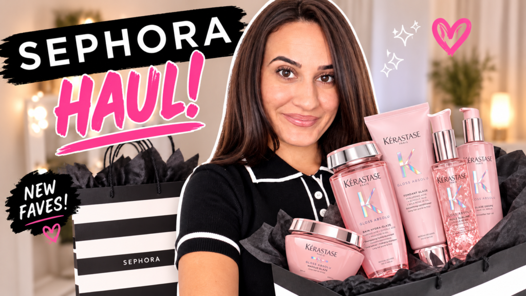 SEPHORA HAUL 2026 | New Kerastase Gloss Abslou Collection